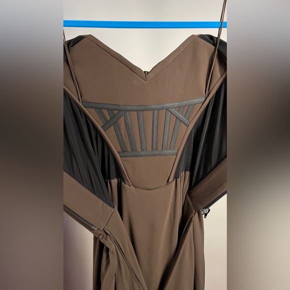 Vivienne Westwood VINTAGE BRAND NEW AW16 COCOTTE CORSET DRESS Brown IT40 - Picture 8 of 17